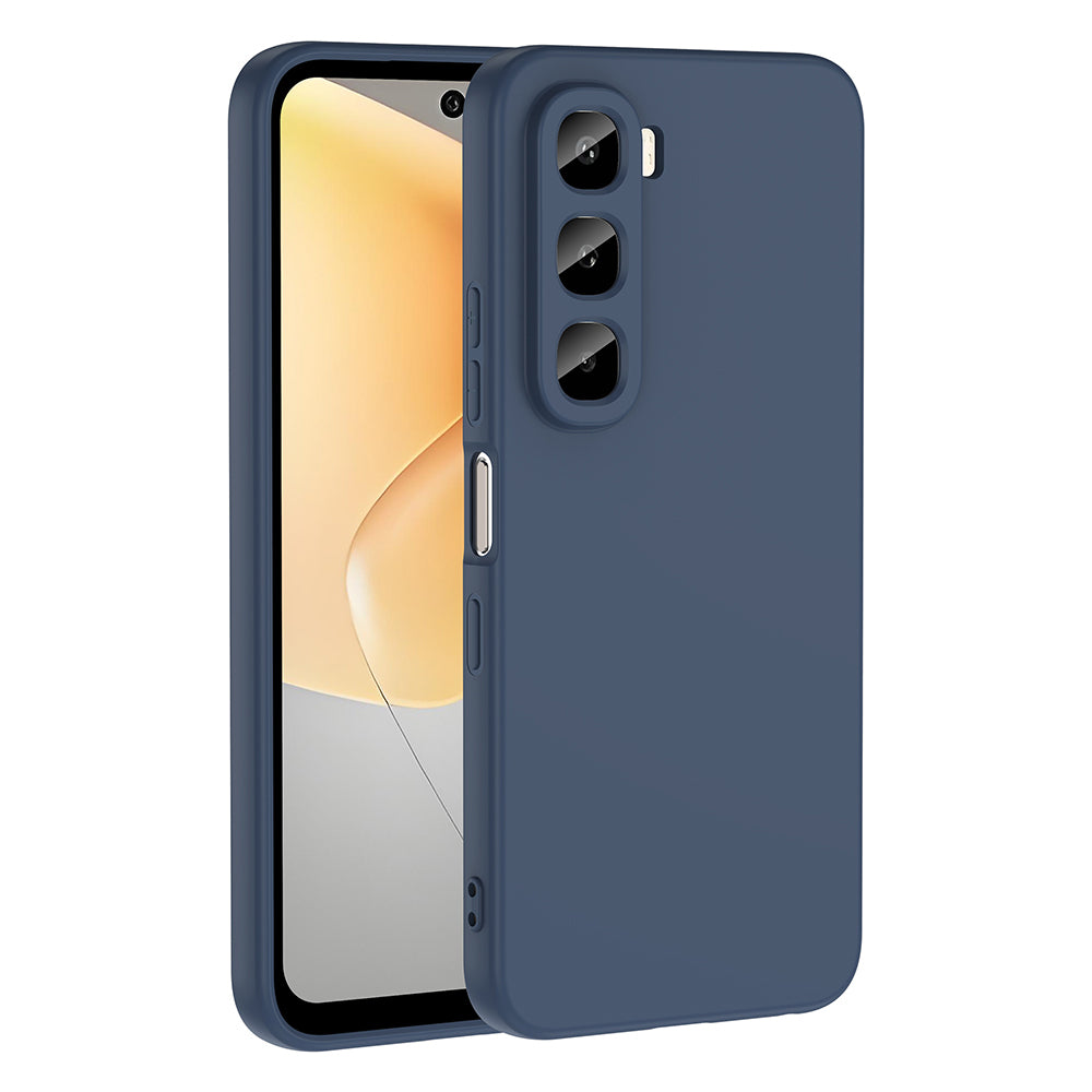 İnfinix Hot 60i 4G Kılıf Zore Mara Lansman Kapak Lacivert