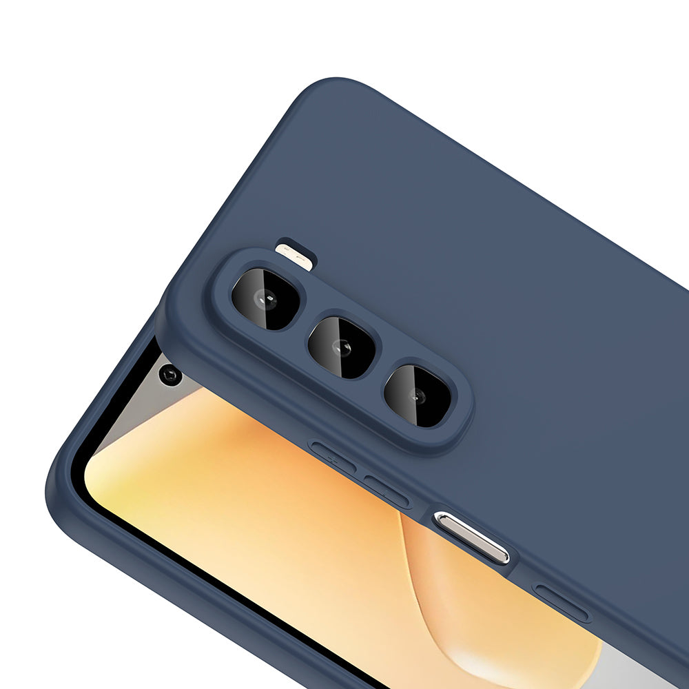 İnfinix Hot 60i 4G Kılıf Zore Mara Lansman Kapak Lacivert
