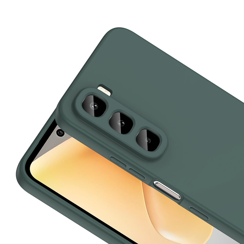 İnfinix Hot 60i 4G Kılıf Zore Mara Lansman Kapak Koyu Yeşil