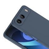 İnfinix Hot 60i 5G Kılıf Zore Mara Lansman Kapak Lacivert