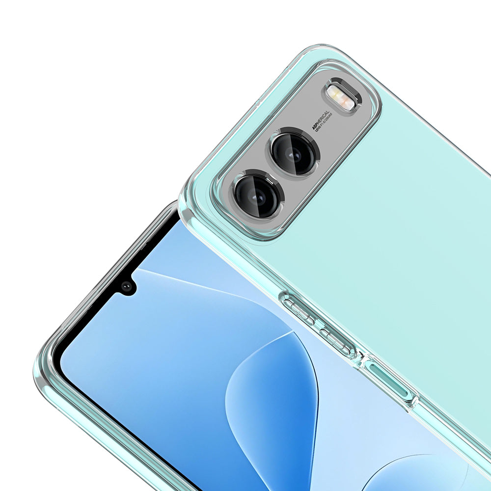 İnfinix Hot 60i 5G Kılıf Zore Süper Silikon Kapak Şeffaf