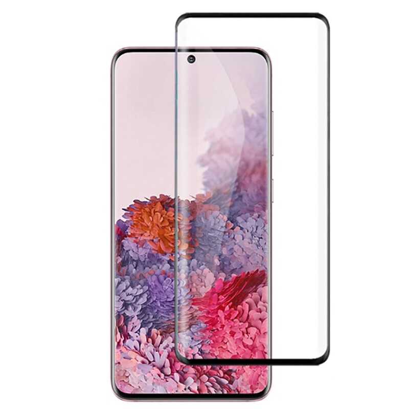 İnfinix Note 10 Davin 5D Cam Ekran Koruyucu Siyah