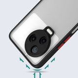 İnfinix Note 12 Pro Kılıf Zore Hux Kapak Siyah