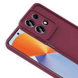 İnfinix Note 30 4G Kılıf Kamera Korumalı Zore Ananas Kapak Mürdüm