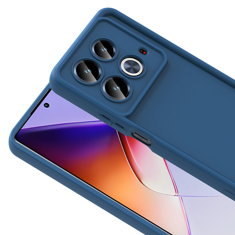 İnfinix Note 40 Pro Kılıf Kamera Korumalı Zore Ananas Kapak Pembe