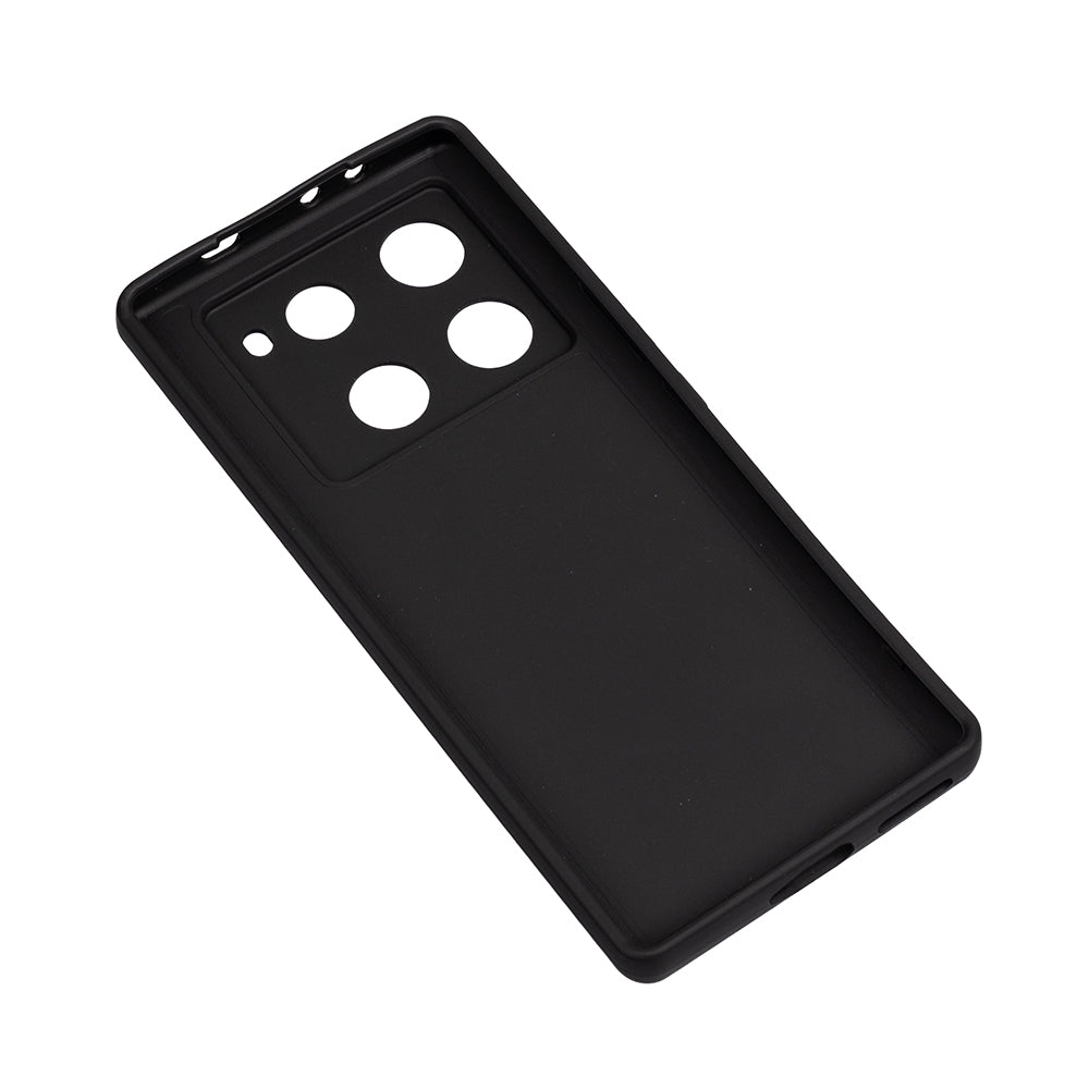 İnfinix Note 40 Pro Kılıf Zore Biye Silikon Siyah