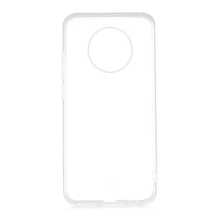 İnfinix Note 7 Kılıf Zore Süper Silikon Kapak Renksiz