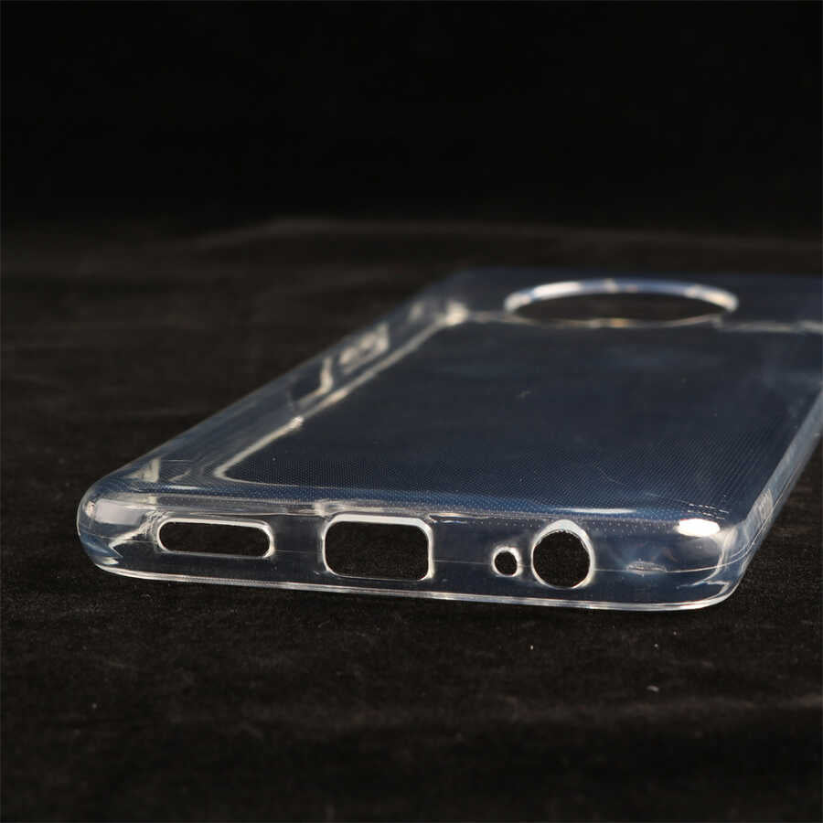 İnfinix Note 7 Kılıf Zore Süper Silikon Kapak Renksiz