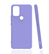 İnfinix Smart 5 Kılıf Zore Biye Silikon Lila