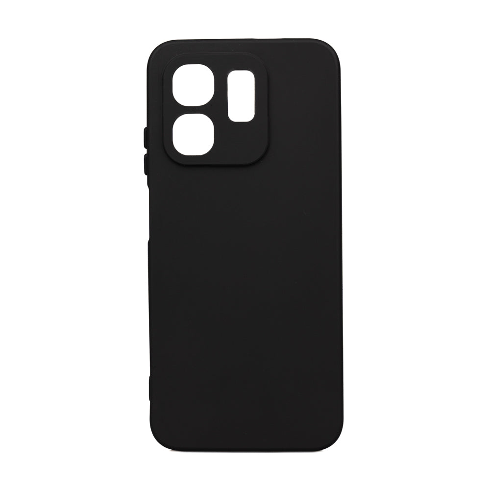 İnfinix Smart 9 Kılıf Zore Biye Silikon Siyah