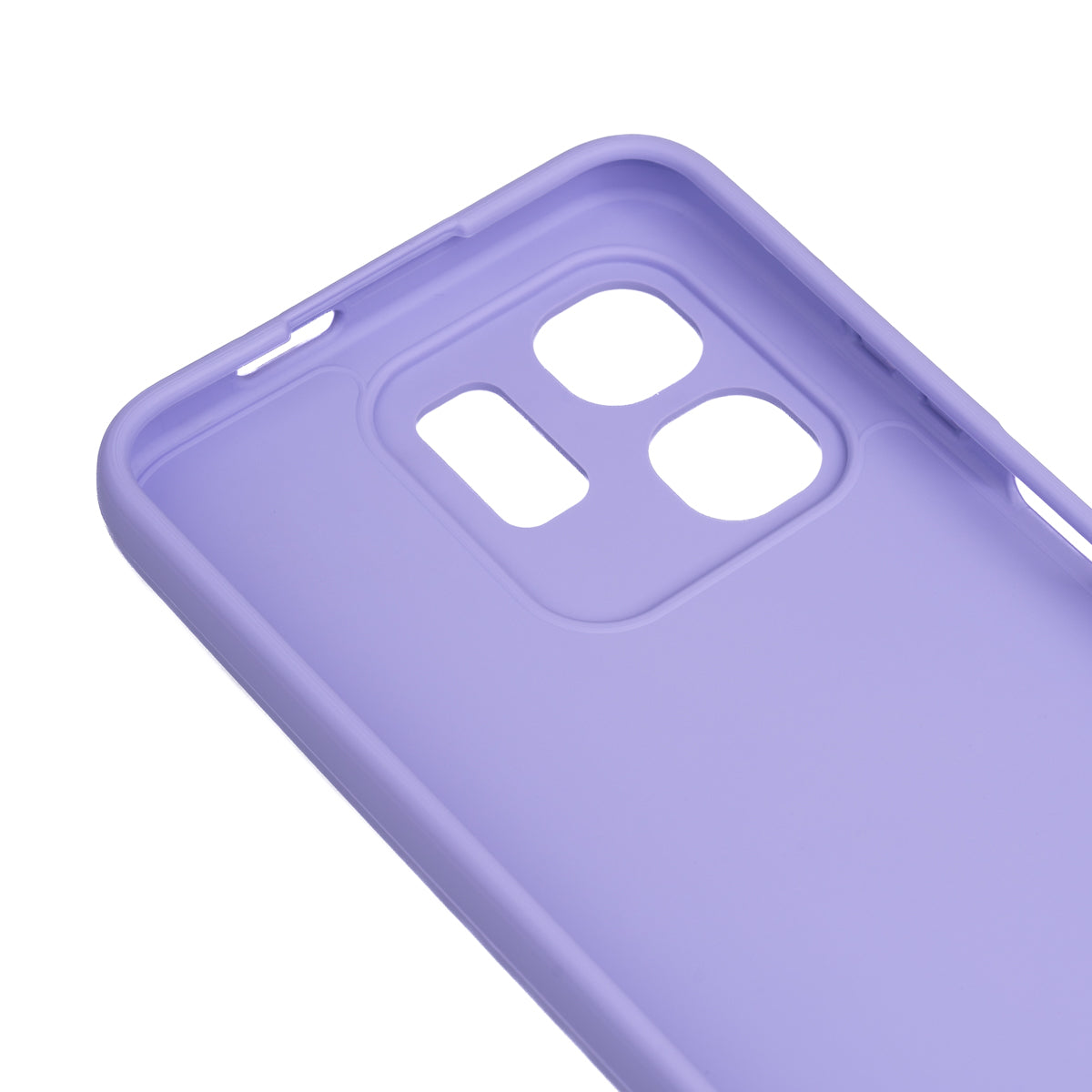 İnfinix Smart 9 Kılıf Zore Biye Silikon Siyah