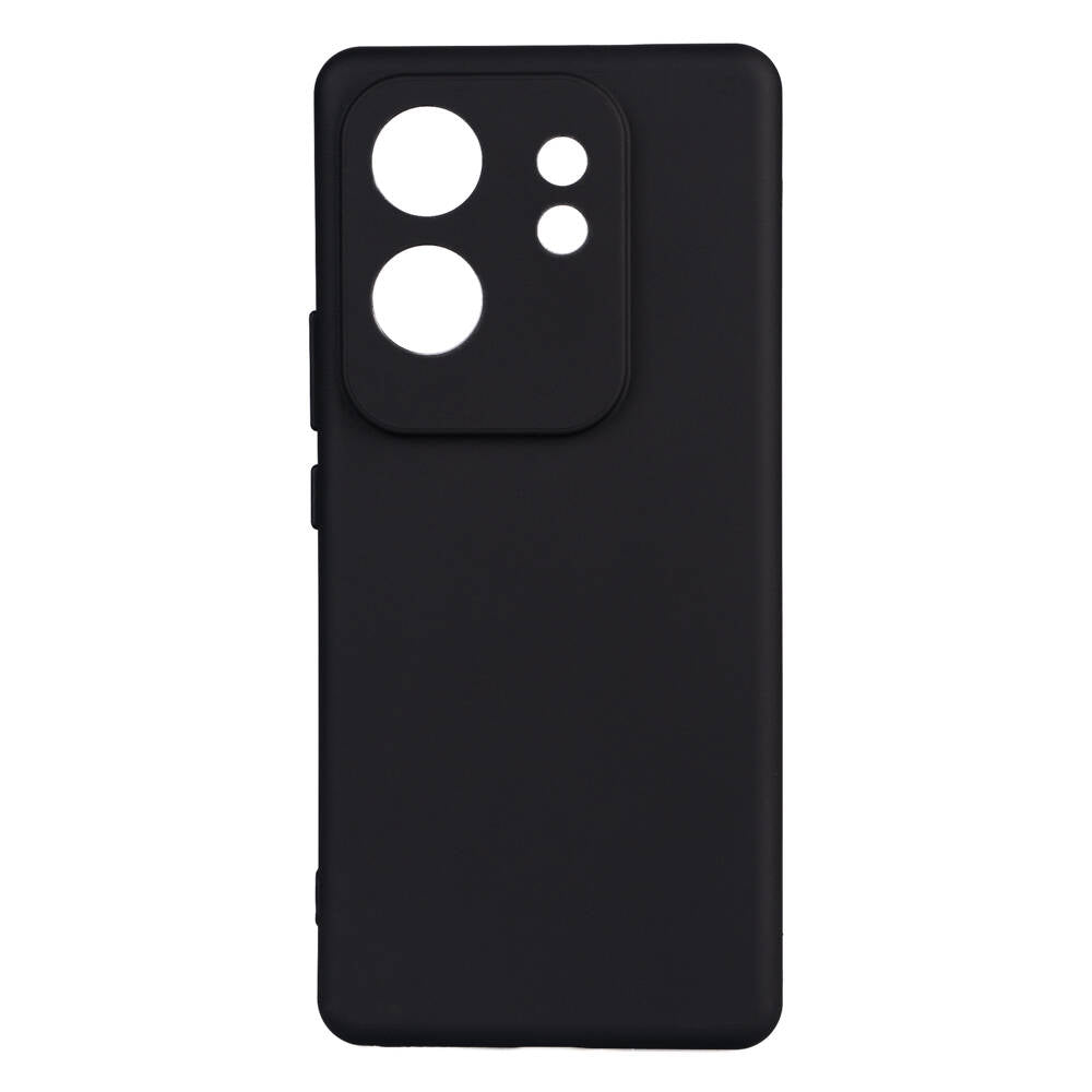 İnfinix Zero 30 4G Kılıf Zore Biye Silikon Siyah