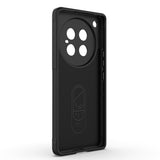 İnfinix Zero 40 5G Kılıf Esnek TPU Oyuklu Arka Yüzey Tasarımlı Zore Etnik Silikon Kapak Siyah