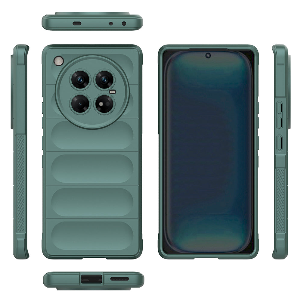 İnfinix Zero 40 5G Kılıf Esnek TPU Oyuklu Arka Yüzey Tasarımlı Zore Etnik Silikon Kapak Siyah
