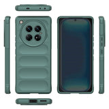 İnfinix Zero 40 5G Kılıf Esnek TPU Oyuklu Arka Yüzey Tasarımlı Zore Etnik Silikon Kapak Lacivert