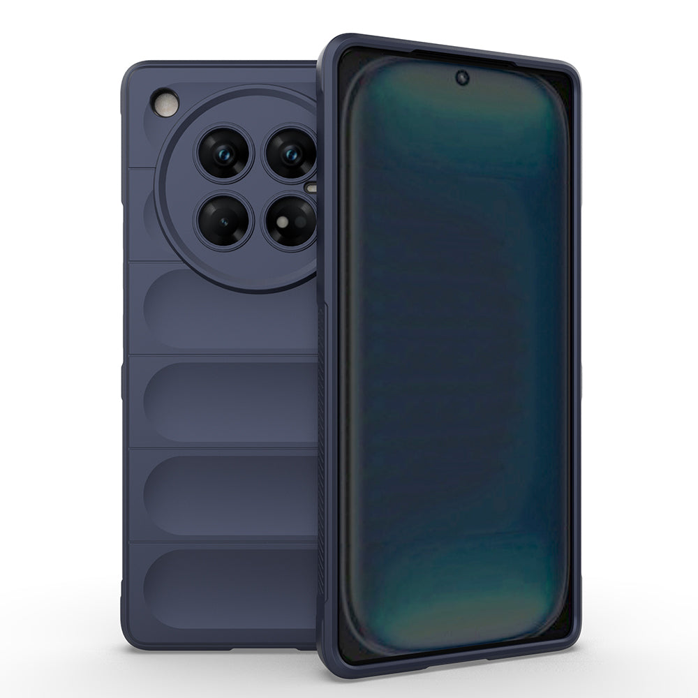 İnfinix Zero 40 5G Kılıf Esnek TPU Oyuklu Arka Yüzey Tasarımlı Zore Etnik Silikon Kapak Siyah