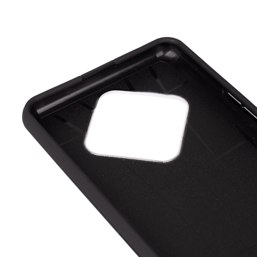 İnfinix Zero 8 Kılıf Zore Biye Silikon Siyah