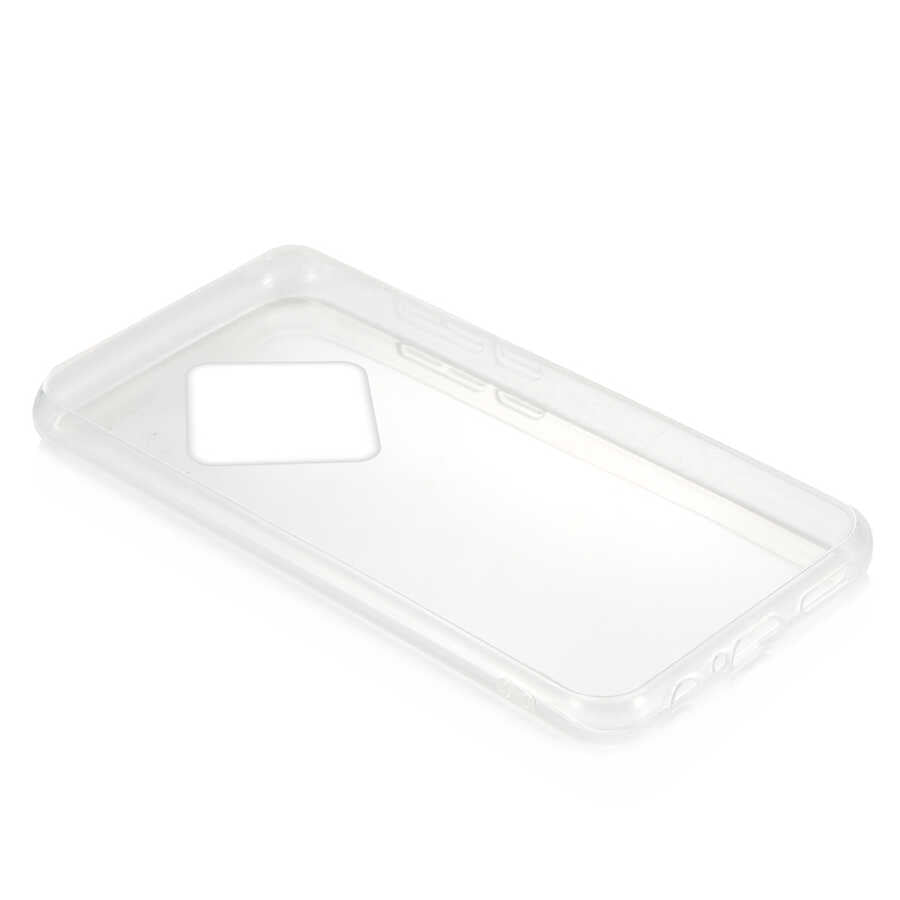 İnfinix Zero 8 Kılıf Zore Süper Silikon Kapak Renksiz