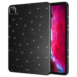 iPad Pro 11 2020 (2.Nesil) Simli Parlak Görünümlü Zore Tablet Koton Kılıf Siyah
