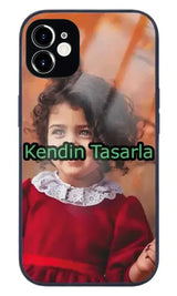 iPhone 11 Kılıf Tasarla Tamperli Glossy Cam Kapak
