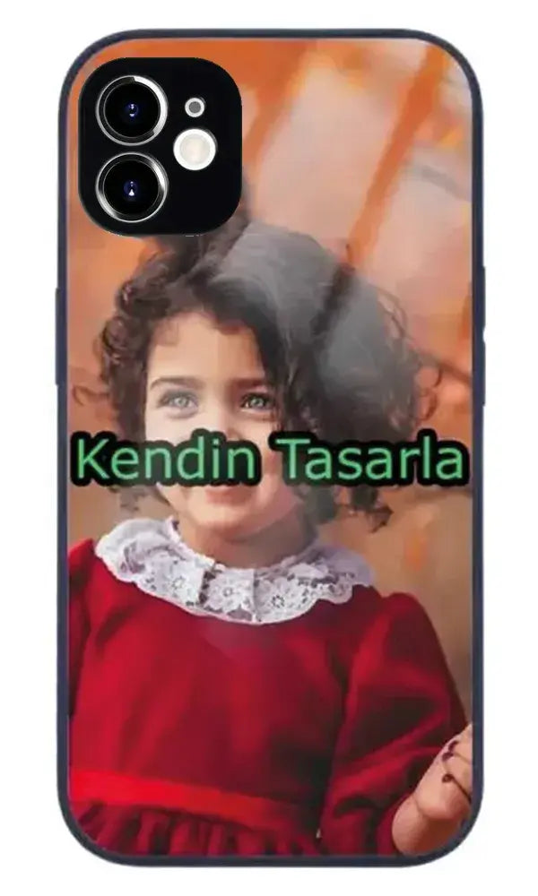 iPhone 11 Kılıf Tasarla Tamperli Glossy Cam Kapak