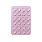 Kare Öpücüklü 03 Çift Taraflı Silikon Tutucu 5,50cm x 8cm Açık Pembe