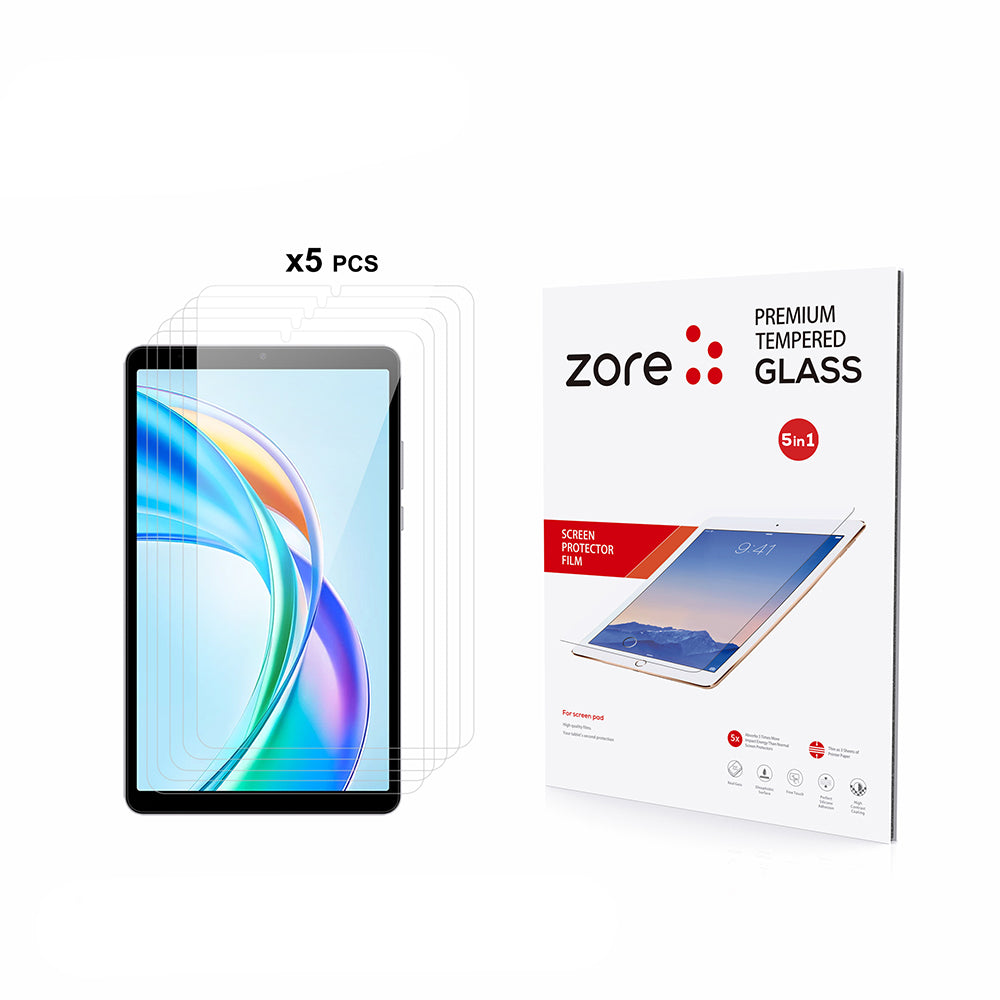 Lenovo Idea Tab One 8.7 TB-305FU 5in1 Tablet Temperli Cam Ekran Koruyucu Şeffaf