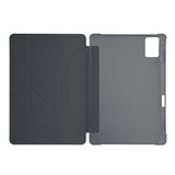 Lenovo Idea Tab Plus 12.1 Kılıf Zore Tri Folding Kalem Bölmeli Standlı Kılıf Siyah