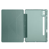 Lenovo Idea Tab Pro 12.7 TB-373FU Kılıf Zore Tri Folding Kalem Bölmeli Standlı Kılıf Mor