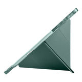 Lenovo Idea Tab Pro 12.7 TB-373FU Kılıf Zore Tri Folding Kalem Bölmeli Standlı Kılıf Rose Gold