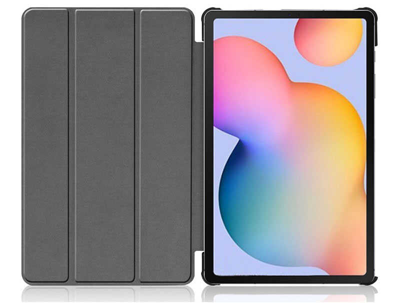 Lenovo M10 Plus TB-X606F Zore Smart Cover Standlı 1-1 Kılıf Rose Gold