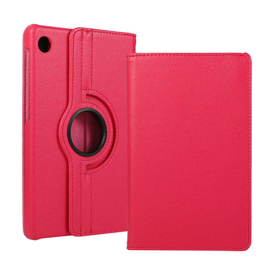 Lenovo M10 TB-X306F Gen.2 Zore Dönebilen Standlı Kılıf Pembe