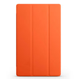 Lenovo M10 TB-X306F Gen.2 Zore Smart Cover Standlı 1-1 Kılıf Turuncu