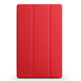 Lenovo M10 TB-X306F Gen.2 Zore Smart Cover Standlı 1-1 Kılıf Kırmızı