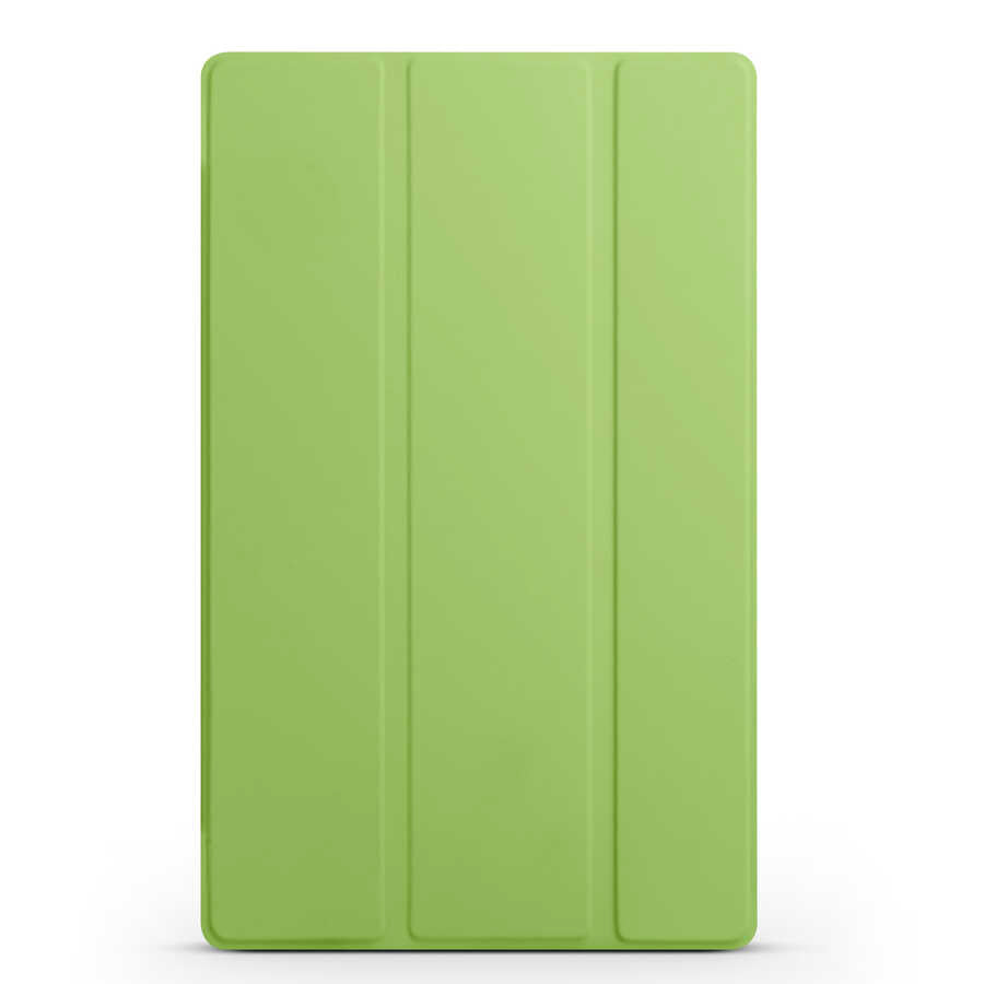 Lenovo M10 TB-X306F Gen.2 Zore Smart Cover Standlı 1-1 Kılıf Yeşil