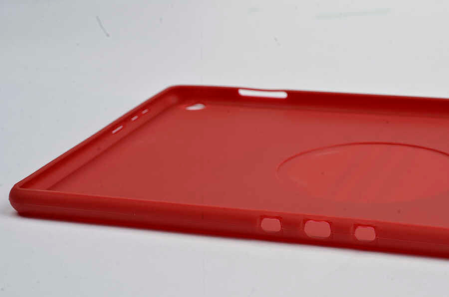 Lenovo M10 TB-X505F Kılıf Zore Beg Tablet Silikon Siyah
