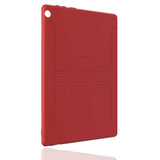 Lenovo M10 TB-X505F Kılıf Zore Beg Tablet Silikon Kırmızı