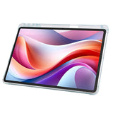 Lenovo M11 TB-330FU Kılıf Zore Tri Folding Kalem Bölmeli Standlı Kılıf Lila