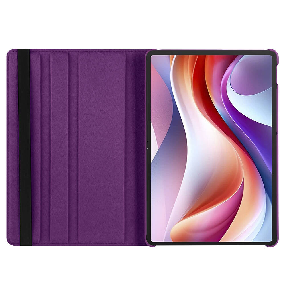 Lenovo M11 TB-330FU Zore Dönebilen Standlı Kılıf Lacivert