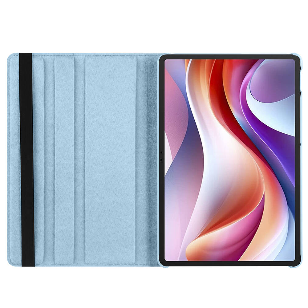 Lenovo M11 TB-330FU Zore Dönebilen Standlı Kılıf Mor