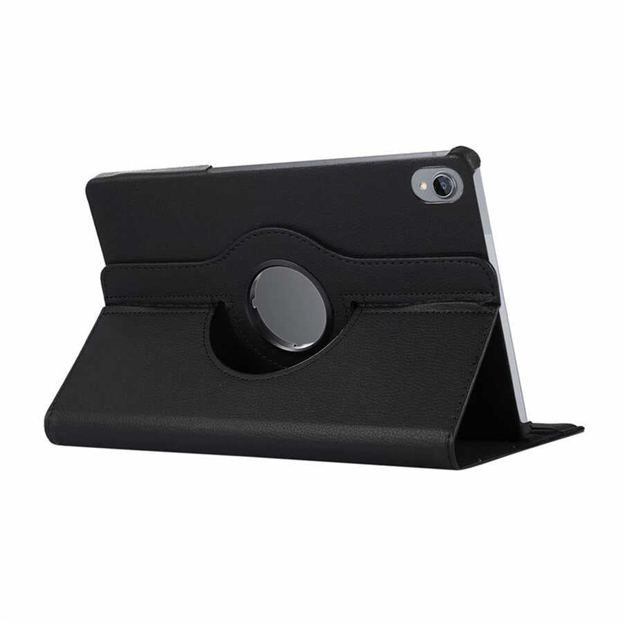Lenovo P11 Zore Dönebilen Standlı Kılıf Siyah