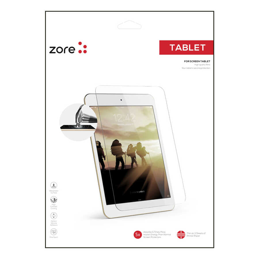 Lenovo Tab M10 Plus TB-125F - TB-128F 3. Jenerasyon Zore Tablet Blue Nano Ekran Koruyucu Renksiz