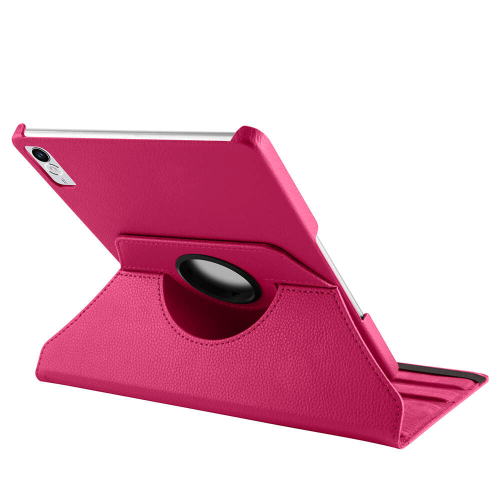 Lenovo Tab P11 11.5 (2.Nesil) TB350UF Zore Dönebilen Standlı Kılıf Kırmızı
