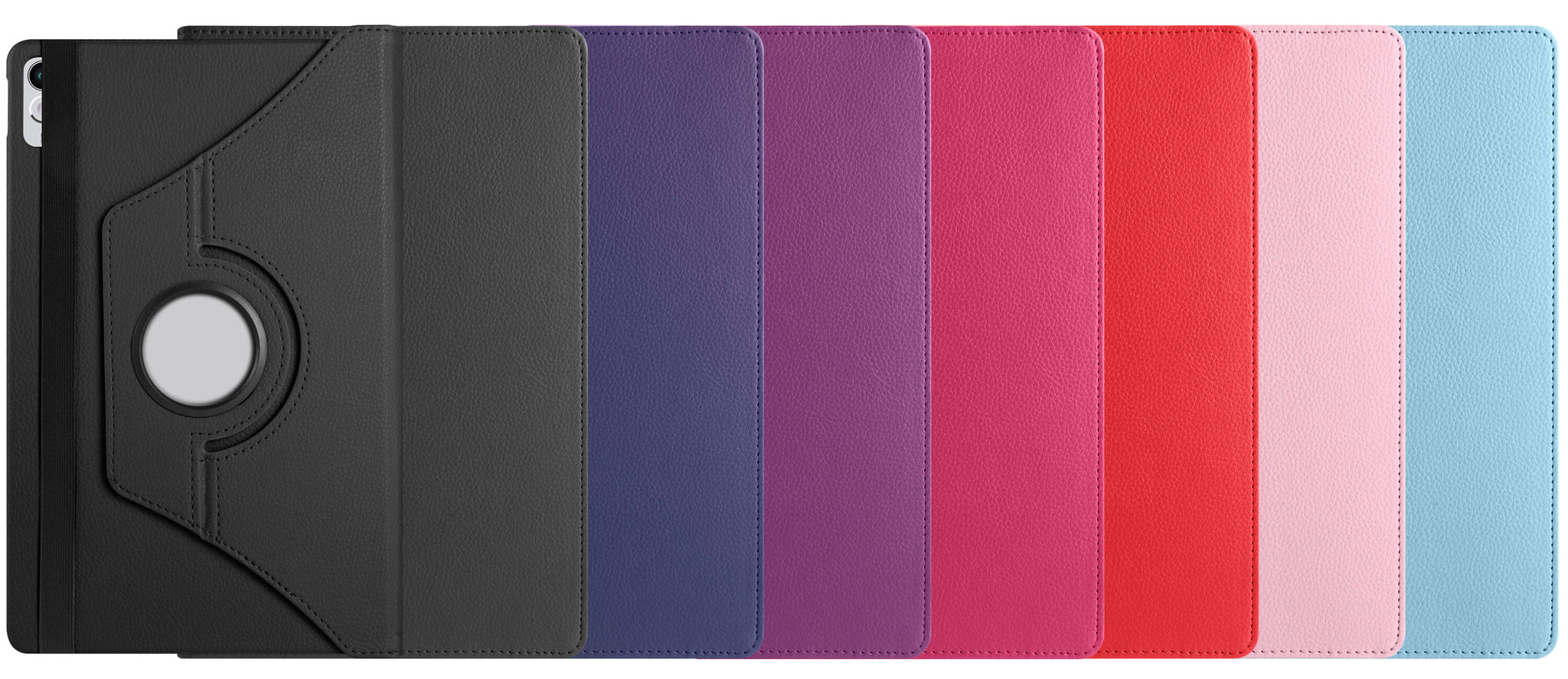 Lenovo Tab P11 11.5 (2.Nesil) TB350UF Zore Dönebilen Standlı Kılıf Pembe