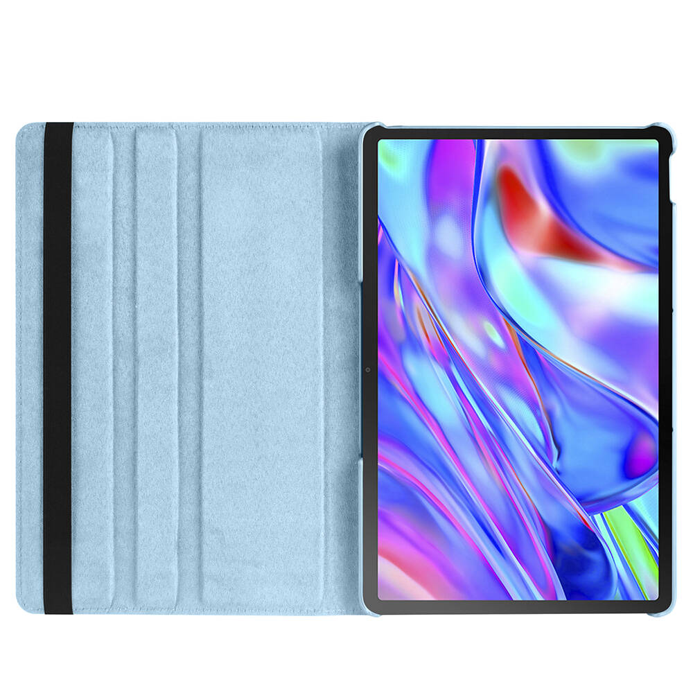 Lenovo Tab P11 11.5 (2.Nesil) TB350UF Zore Dönebilen Standlı Kılıf Lacivert