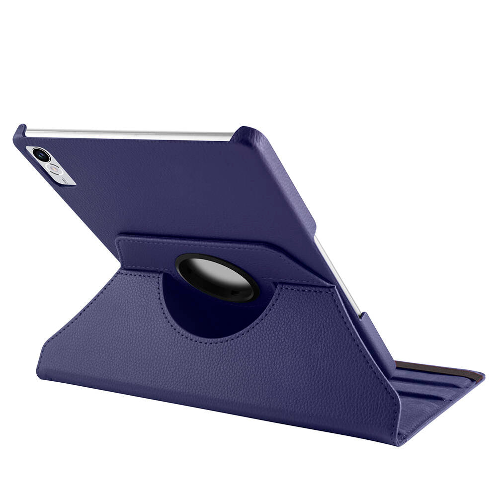 Lenovo Tab P11 11.5 (2.Nesil) TB350UF Zore Dönebilen Standlı Kılıf Pembe Koyu