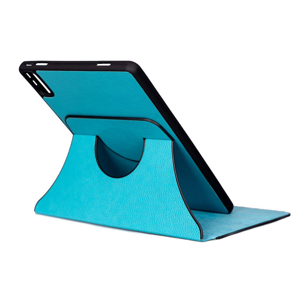 Lenovo Tab P11 11.5" (2.Nesil) Zore Fest Dönebilen Standlı Kılıf Pudra