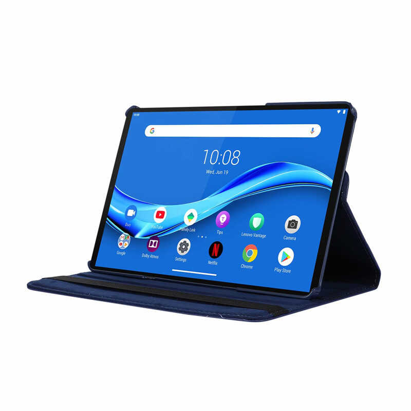 Lenovo Tab P11 Pro 11.2" 2.Nesil Zore Dönebilen Standlı Kılıf Mor