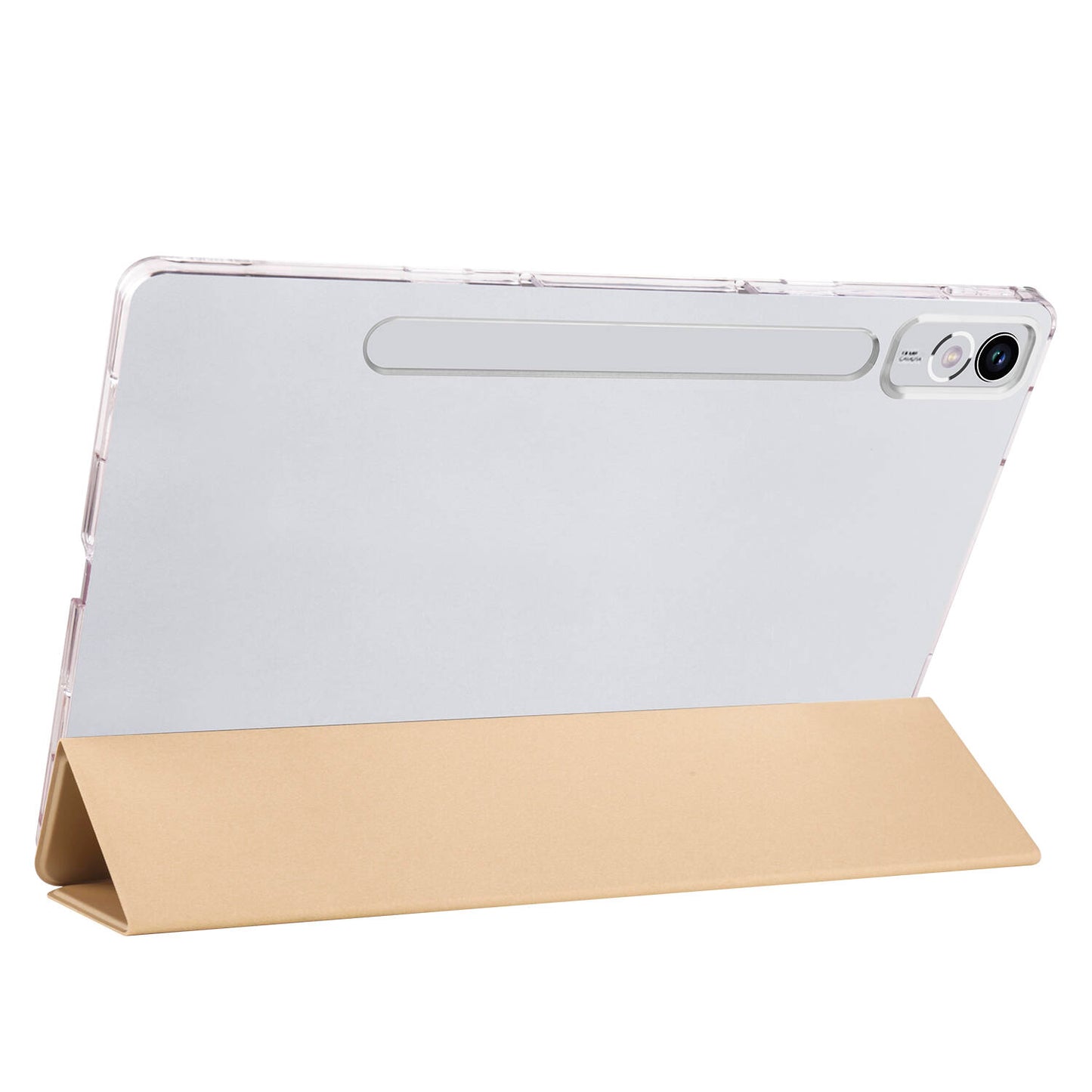 Lenovo Tab P12 Zore Smart Cover Standlı 1-1 Kılıf Siyah