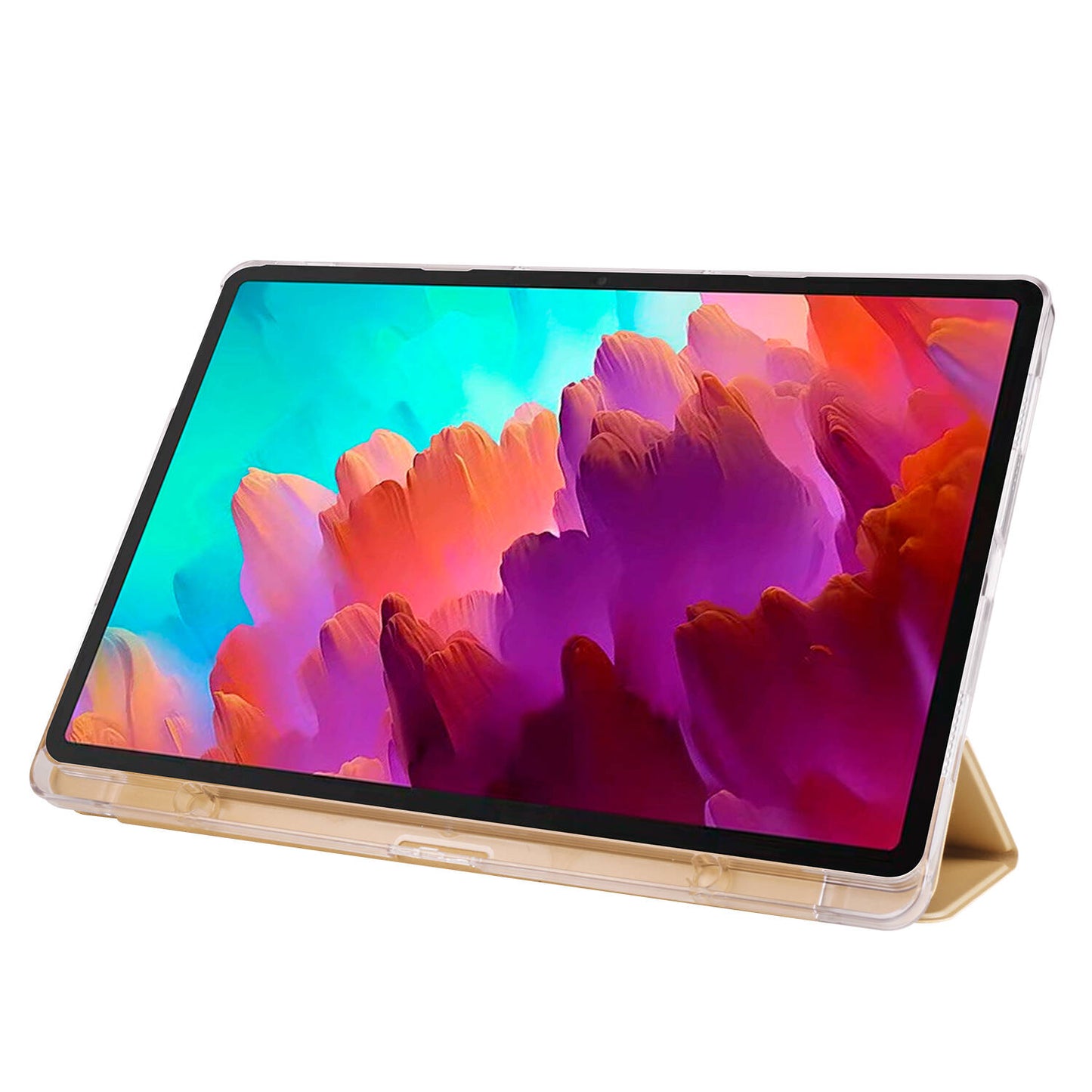 Lenovo Tab P12 Zore Smart Cover Standlı 1-1 Kılıf Lacivert